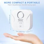 Geevon 3 Pack Water Leak Detectors for Home, 100dB Loud Water Sensor Alarm Leak Detectors with Drip Alert for Kitchen, Basements, Laundry Rooms, IP56 Waterproof(Battery Included)